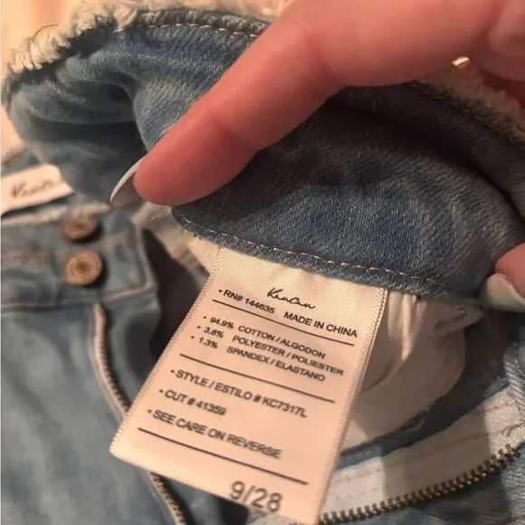 KanCan Light Blue Distressed Jeans - Picture 3 of 4